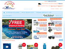 Tablet Screenshot of poolplaza.com